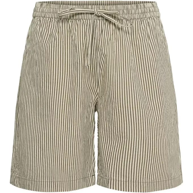 Damesshort KAFFE Curve Nana Striped