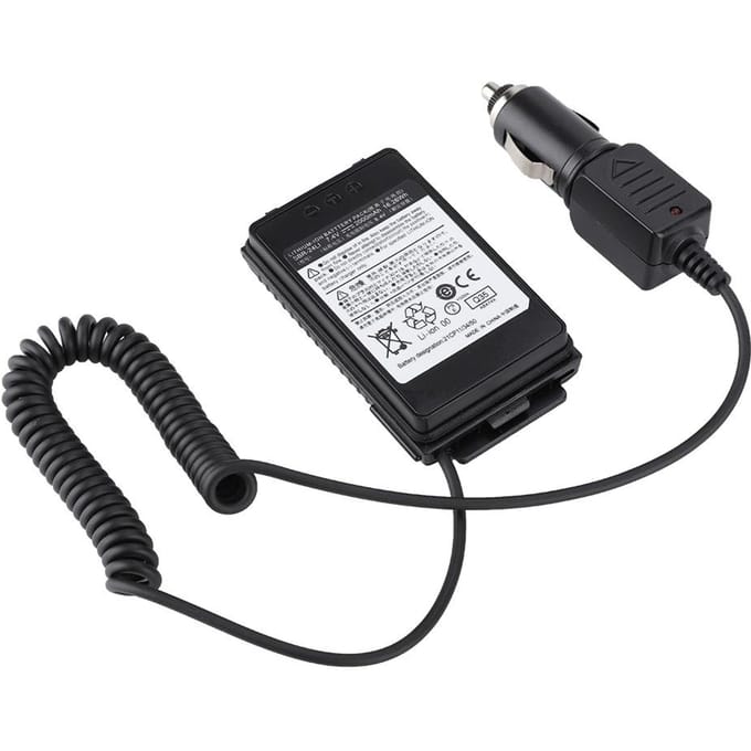 12V Per FT-70D FT-70DR Auto Mobiele Batterij Eliminator Radio voor Batterij Vervanging