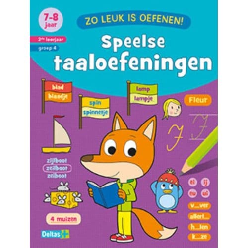 Speelse Taaloefeningen / 7-8 Jaar 2de Leerjaar Groep 4 - ZNU