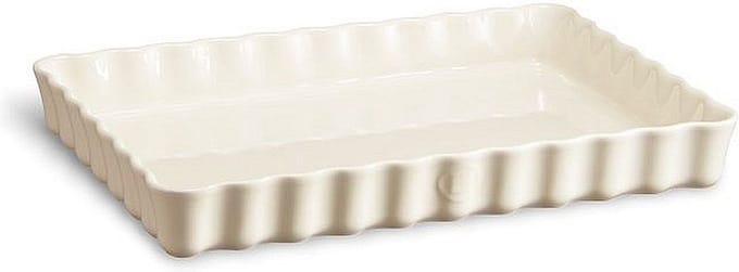 Emile Henry Taartvorm Argile - 34 x 24 cm / 2.4 liter