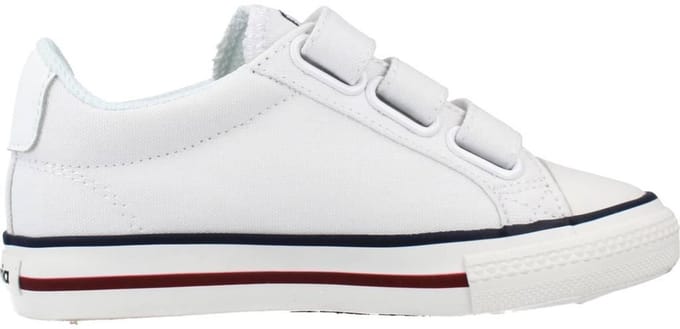Victoria Witte Sneaker Canvas Velcro En Bumperneus maat 35