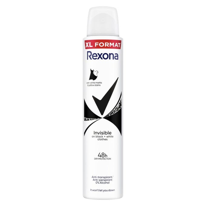 Rexona FW Invisible Black Spray 200ml