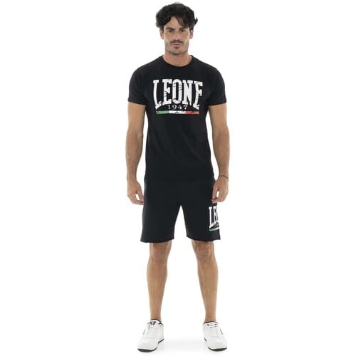 Setjes Leone 1947 Man Set T-Shirt + Bermuda Vintage Logo