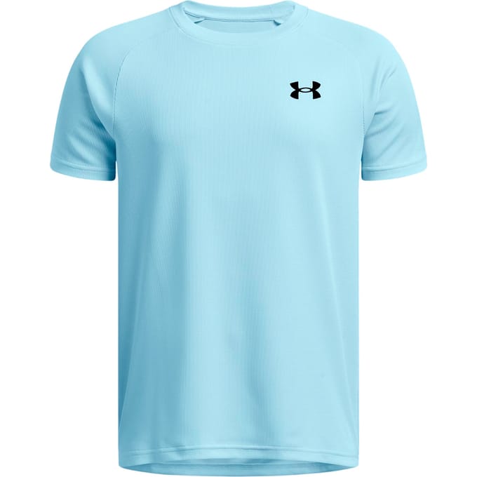 Under Armour Tech T-shirts Kinder - Blauw - Maat 137 - 149 CM - Poly Jersey