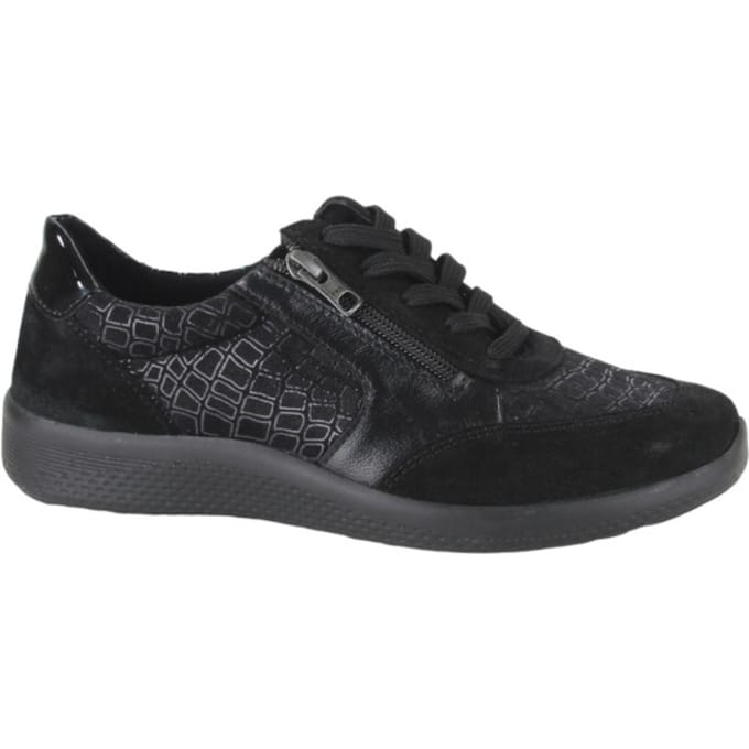 Ti Comos 2320002-000 dames veterschoenen sportief maat 37 zwart