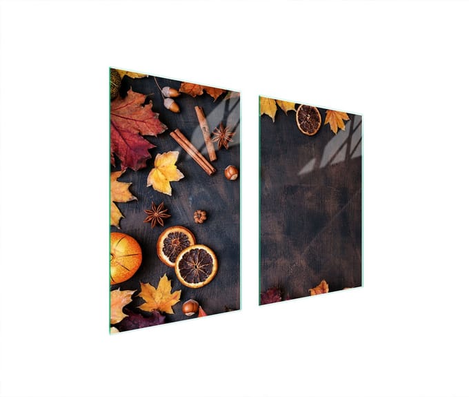 TMK ArtDeko - Glasplaat Bescherming - Gehard Glas - 65x52 cm - Multifunctioneel