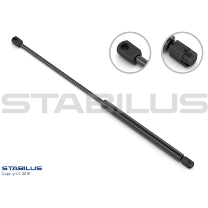 Gasveer, achterruit STABILUS 820014