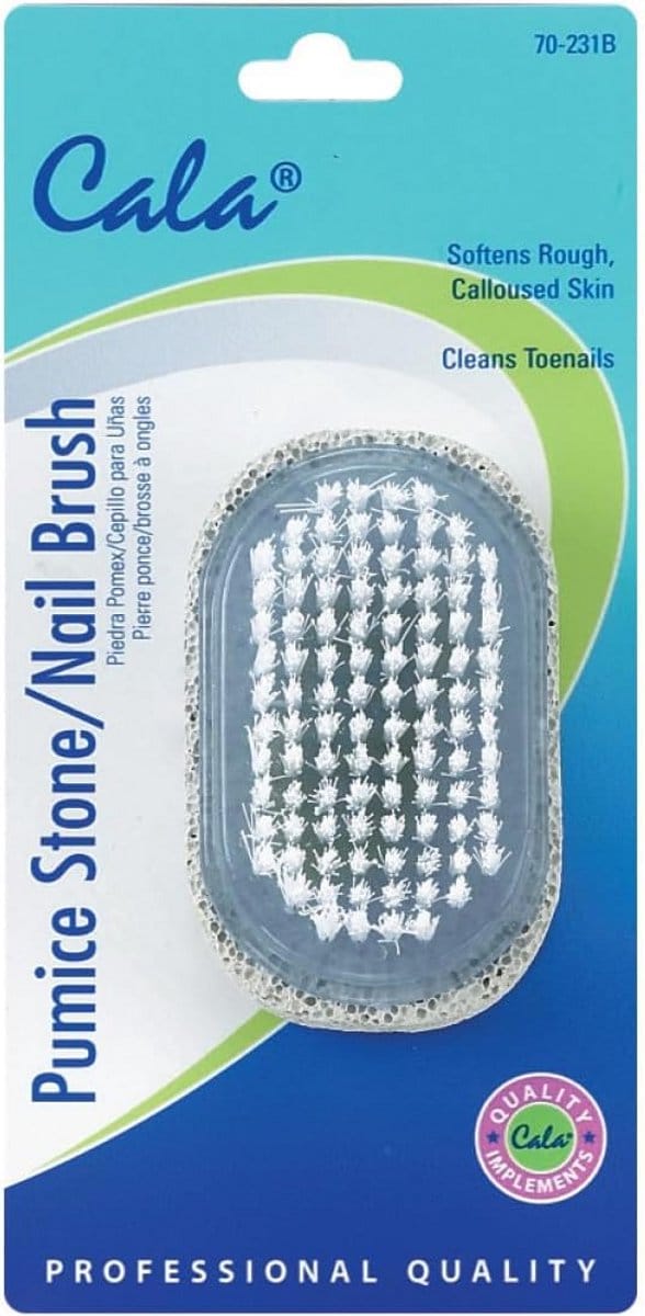 Dubbele Puimsteen en Nagelborstel voor Voetverzorging