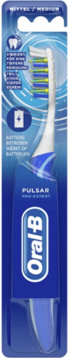Oral-B 3D White Luxe Pulsar Tandenborstel met Batterij