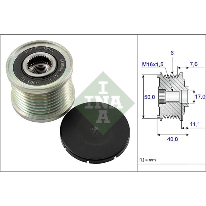 Schaeffler Ina Generator vrijloop INA 535 0119 10