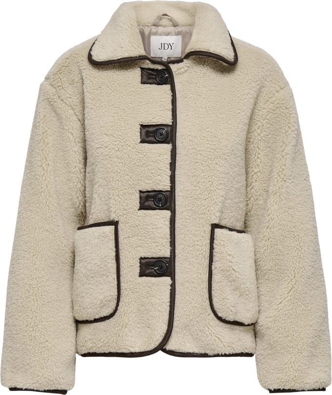 JDY - JDYNOELLA TEDDY JACKET OTW Dames Blazer/Colbert