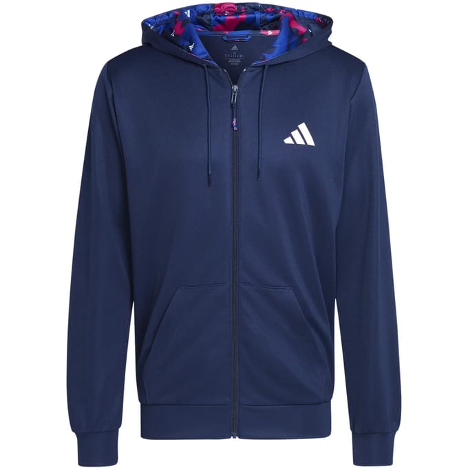 Capuchon met volledige rits adidas Essentials Seasonal