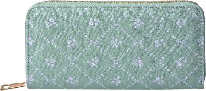 Juleeze Portemonnee 10x19 cm Groen Polyester