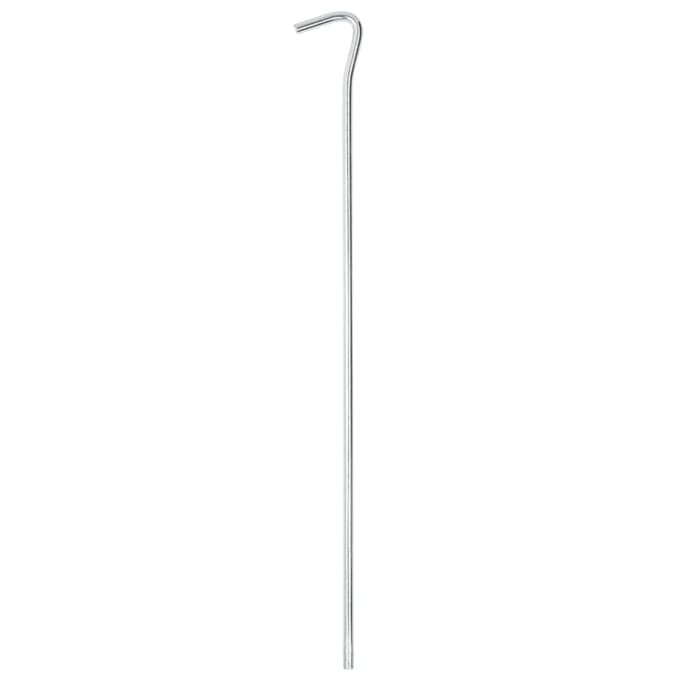 vidaXL - Tentharingen - 25 - st - Ø5 - mm - 30 - cm - gegalvaniseerd - staal