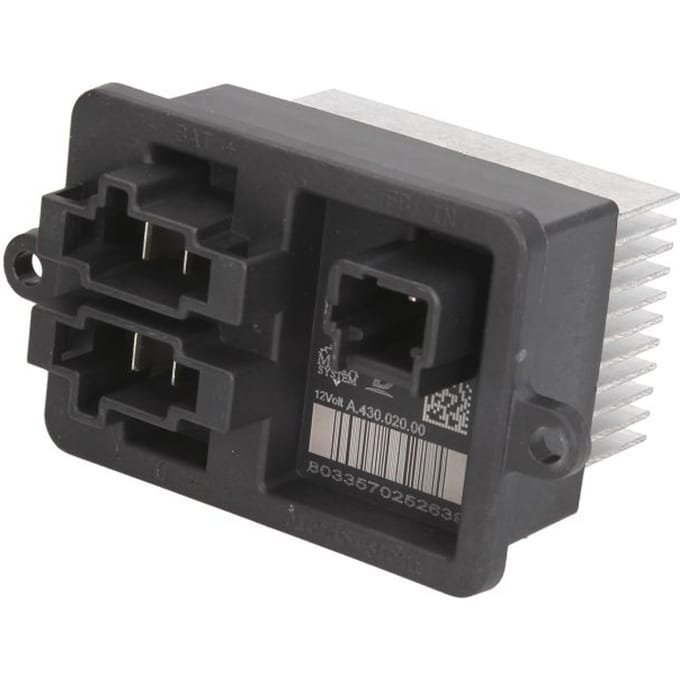 Weerstand, interieurventilator DENSO DRS09026