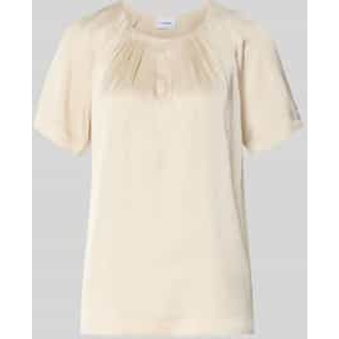 Relaxed fit blouse met geplooide plooien