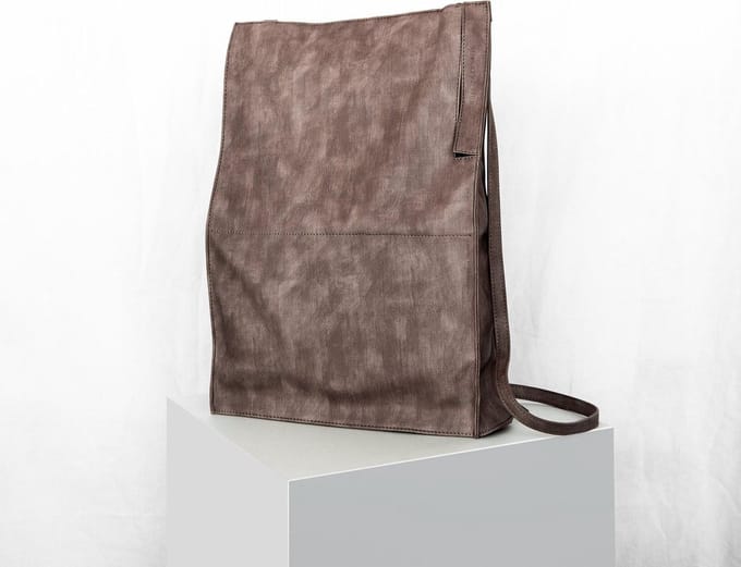 DesignNest FoldBag - Laptoptas - Bruin