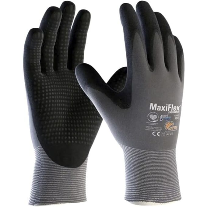 12 paar - Werkhandschoenen ATG MaxiFlex 42-844 Endurance AD-APT, maat 08 / M