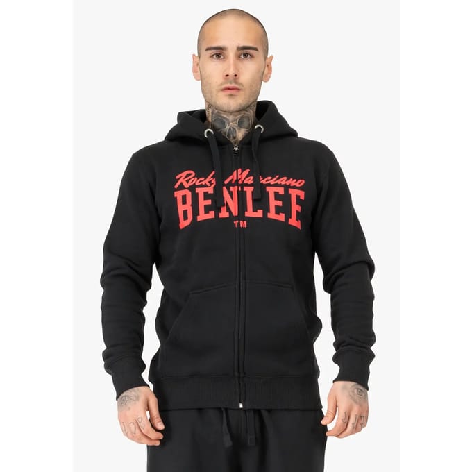 Benlee Vitalino Sweatjack met capuchon en ritssluiting, normale pasvorm