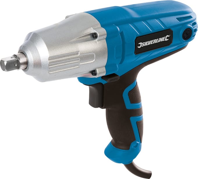 Silverline 400 W elektrische slagmoersleutel