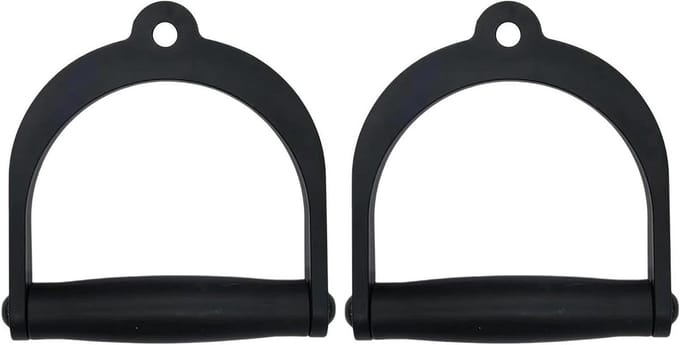 Fitness Handgrepen - Kabel Accessoires - Kracht Training - Ergonomisch Ontwerp - 15 cm Lengte - Meerkleurig