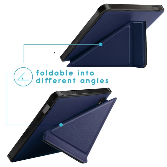 imoshion Vouwbare Bookcase voor de Kobo Libra Colour - Donkerblauw