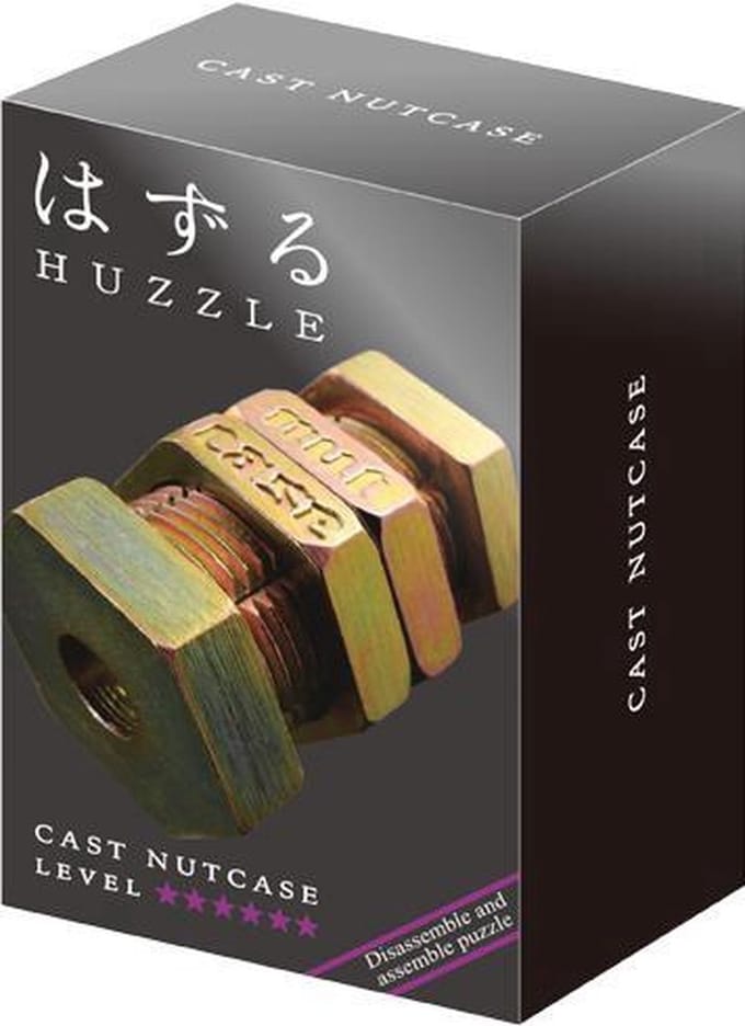 Eureka Huzzle Cast Brain Puzzle - Nutcase