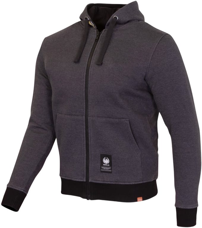 Merlin Cody Built With Kevlar® Grijs Dames Zip Hoodie - Jas