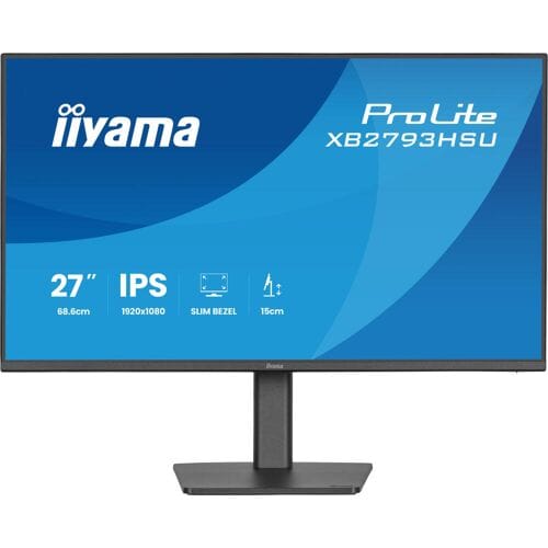 Iiyama ProLite LED-monitor Energielabel C (A - G) 68.6 cm (27 inch) 1920 x 1080 Pixel 16:9 1 ms IPS LED