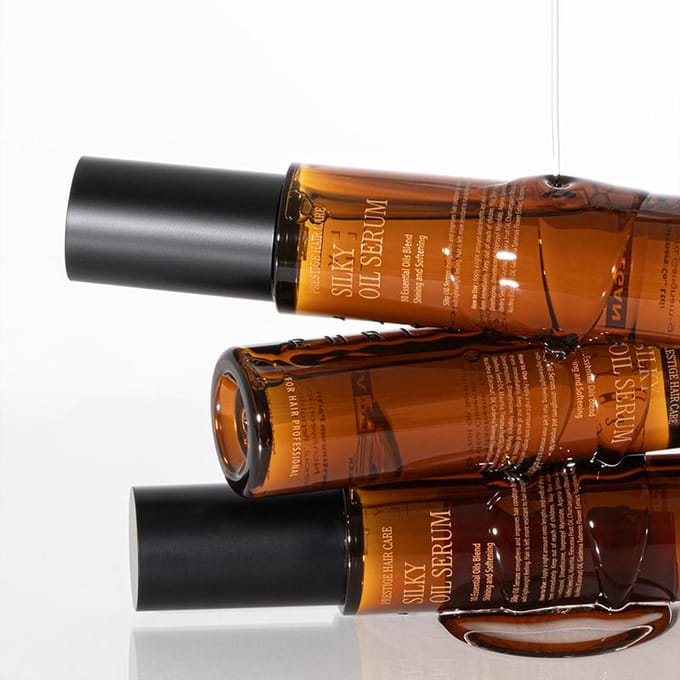 [CURLYSHYLL] Zijdezacht olieserum 70ml brown