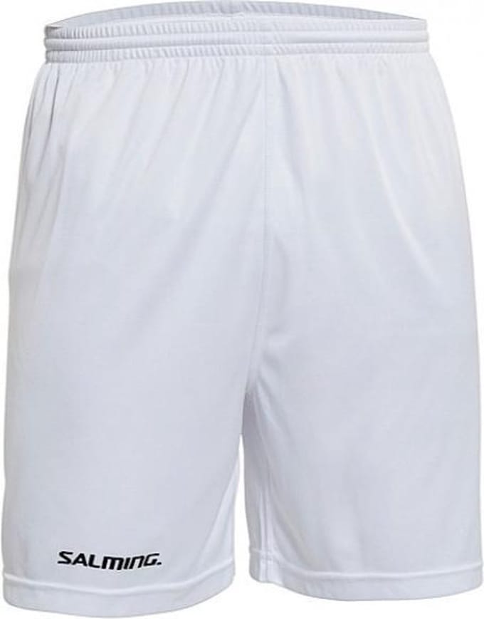 Salming Core Shorts - Wit / Zwart - maat 164