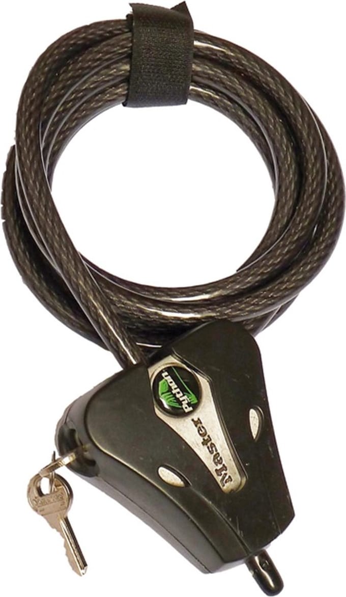 MasterLock Python Kabelslot - 1,8 m - Weersbestendig - 8418EURD