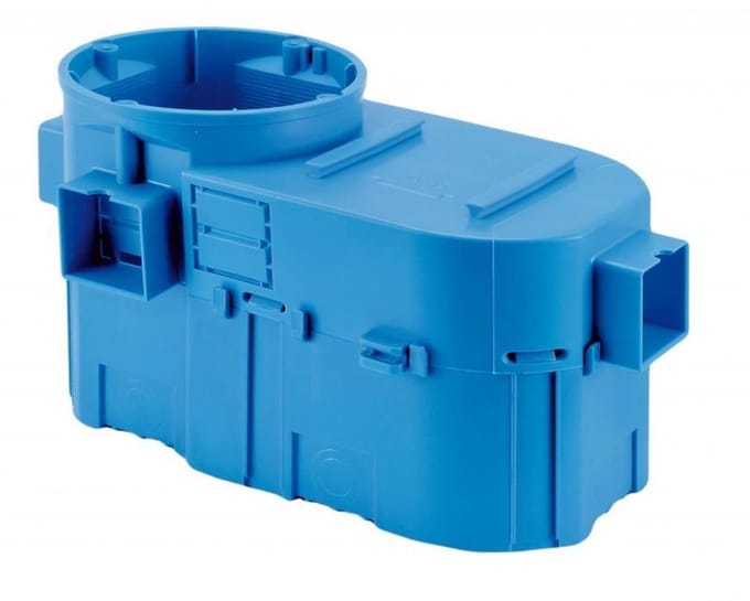 SIMET - Elektrische Installatiedoos - Onder Putz - Diep - Serie - Blauw