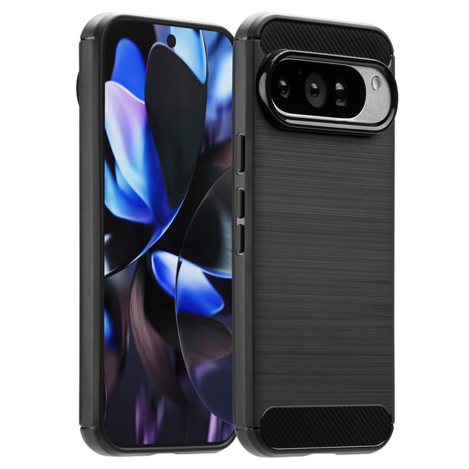 imoshion Hoesje - Geschikt voor Google Pixel 10 Pro - Brushed Backcover - Zwart