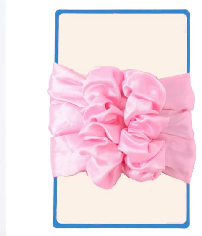 Aurgan Haarkruller – Heatless Curls - hitteloze kruller - haarkruller - haarkruller set - Satijn - Roze