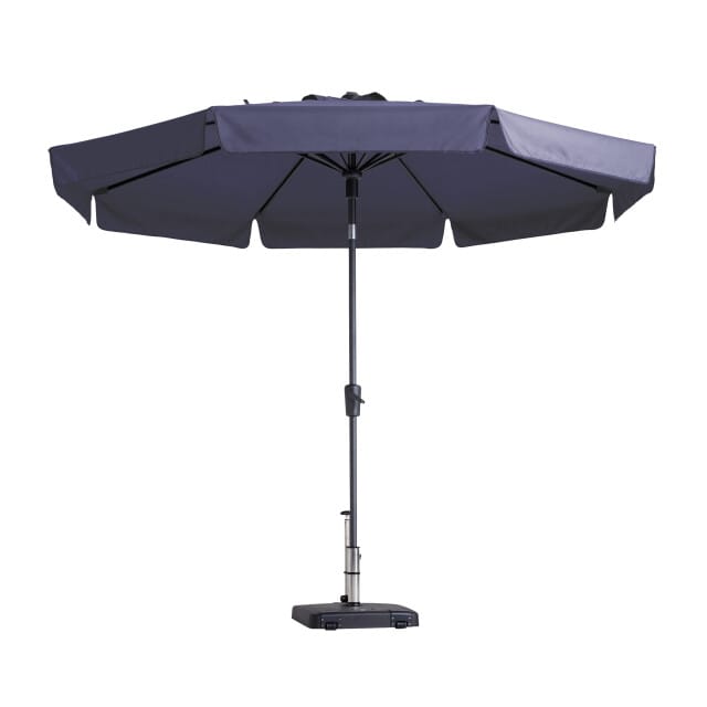 Madison - Parasol Flores Rond -  300cm - Blauw