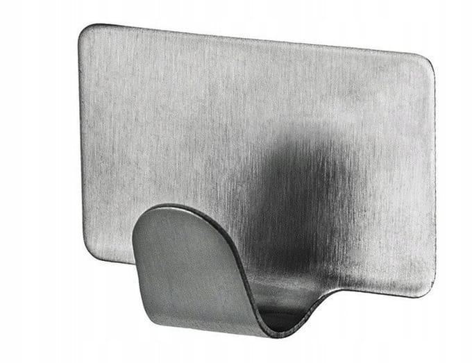 Bisk Trendy - Zelfklevende Haken - RVS - Zilver