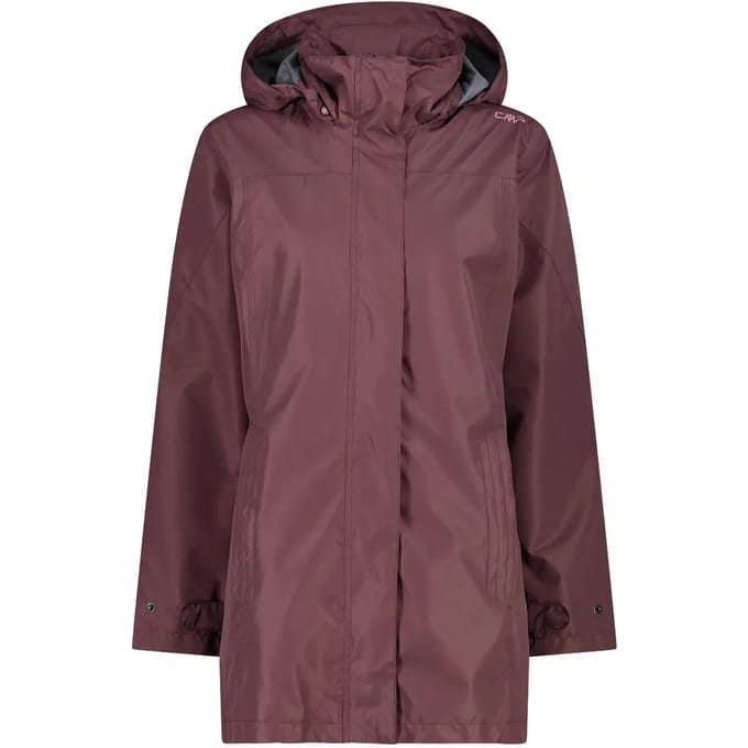 Dames waterdichte h hoodie met drukknoopjes CMP