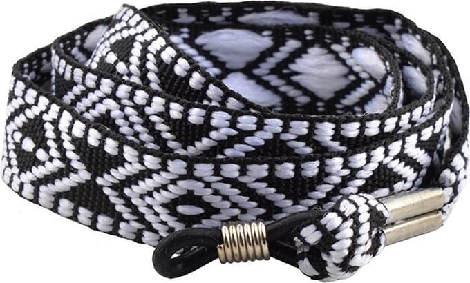 Eyezoo® - Brillenkoord - Inca Print - Black & White