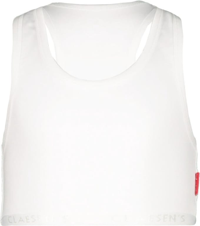 Claesen's® - Meisjes Croptop 1-Pack WitCL 7511-White-4