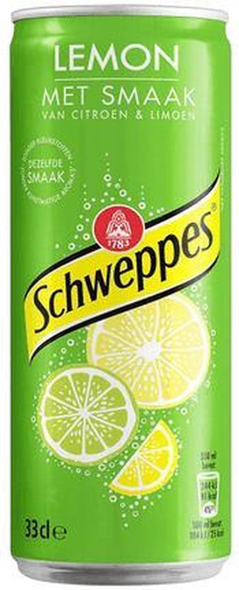 Schweppes | Lemon Blik | 24 x 33 cl