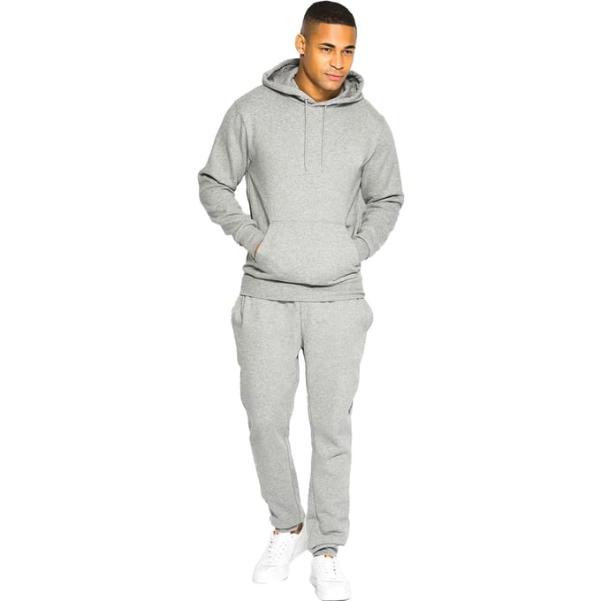 Kruze Heren Pullover Hoodie Tracksuit Set