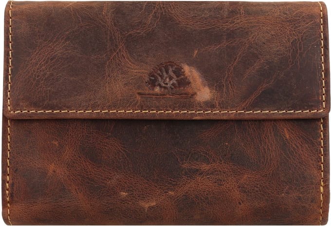 GREENBURRY portemonnee Vintage Wallet Brown bruine