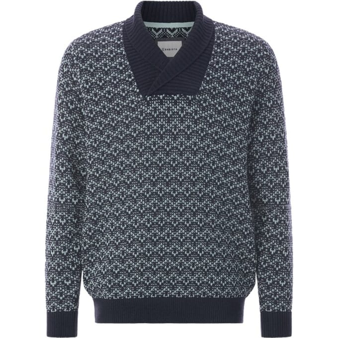 Babista herren Trui - 44/46 - donkerblauw - Plus Size