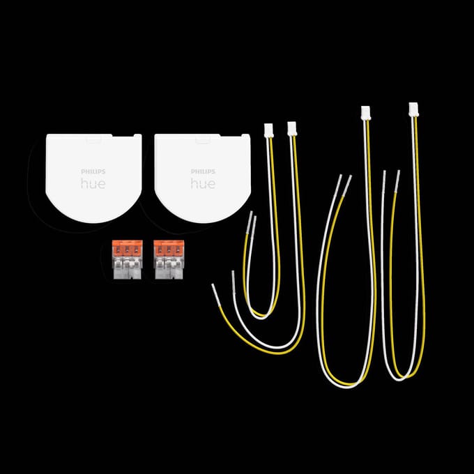 Module d'interrupteur mural - PHILIPS HUE - Pack de 2 - Blanc - Compatible Alexa - Intérieur