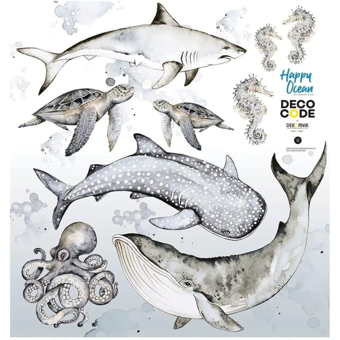 Stickers voor baby's Dekornik Happy Ocean Wonderland