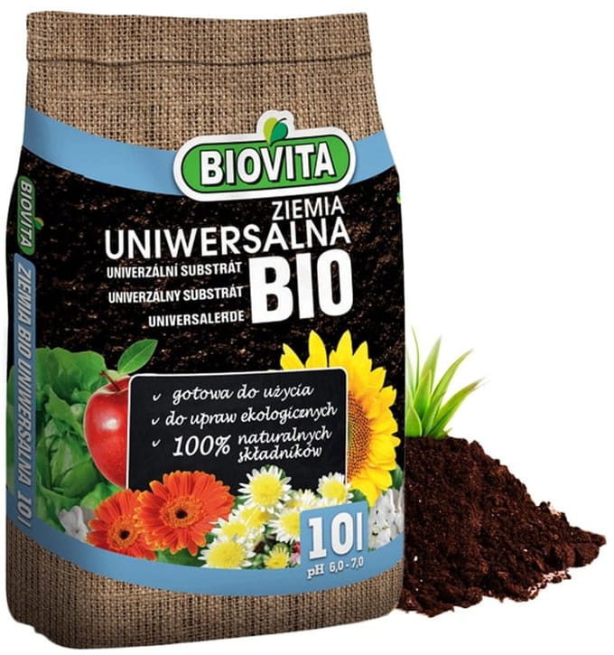 Biovita - Universele Biogrond - 10L - Natuurlijk - Eco-vriendelijk