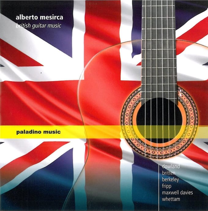 Alberto Mesirca - Mesirca: British Guitar Music (CD)