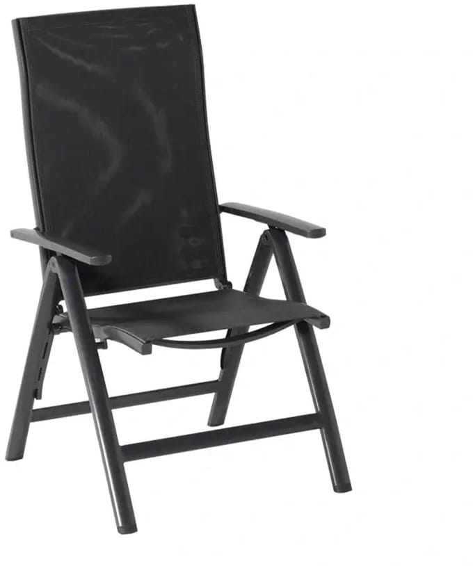Hartman tuinstoel Sitges aluminium / textileen standenstoel