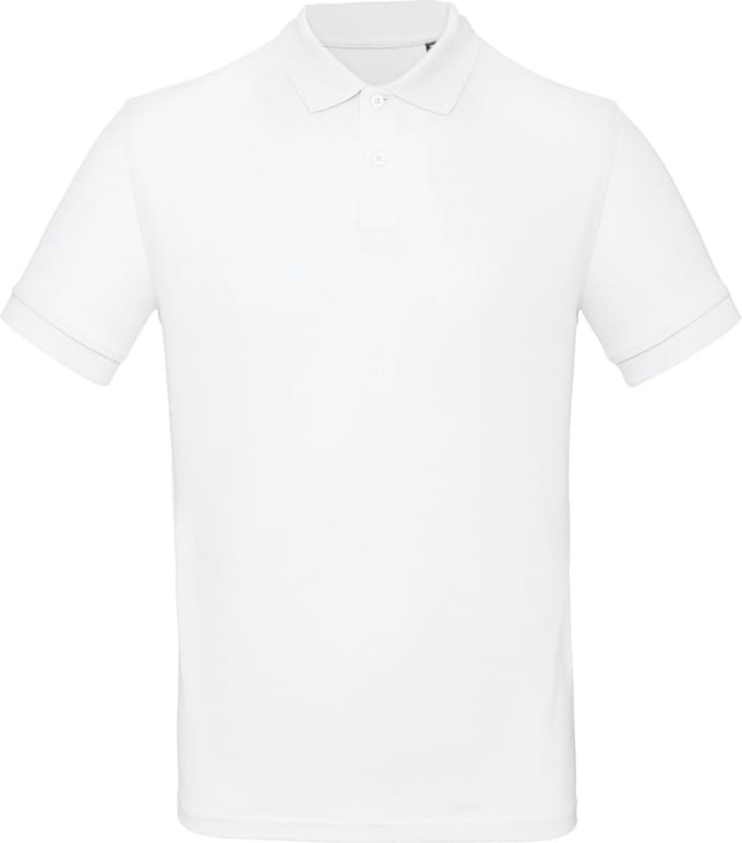 B&C Men's organic polo shirt CGPM430 - White - M
